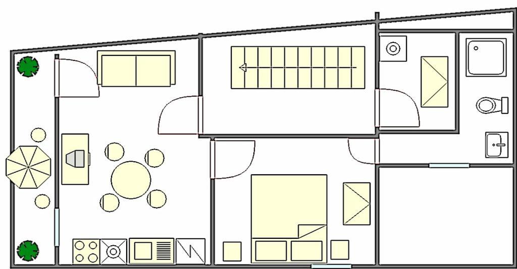 Apartments Lena Подгора Стая снимка